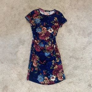 Floral bodycon dress